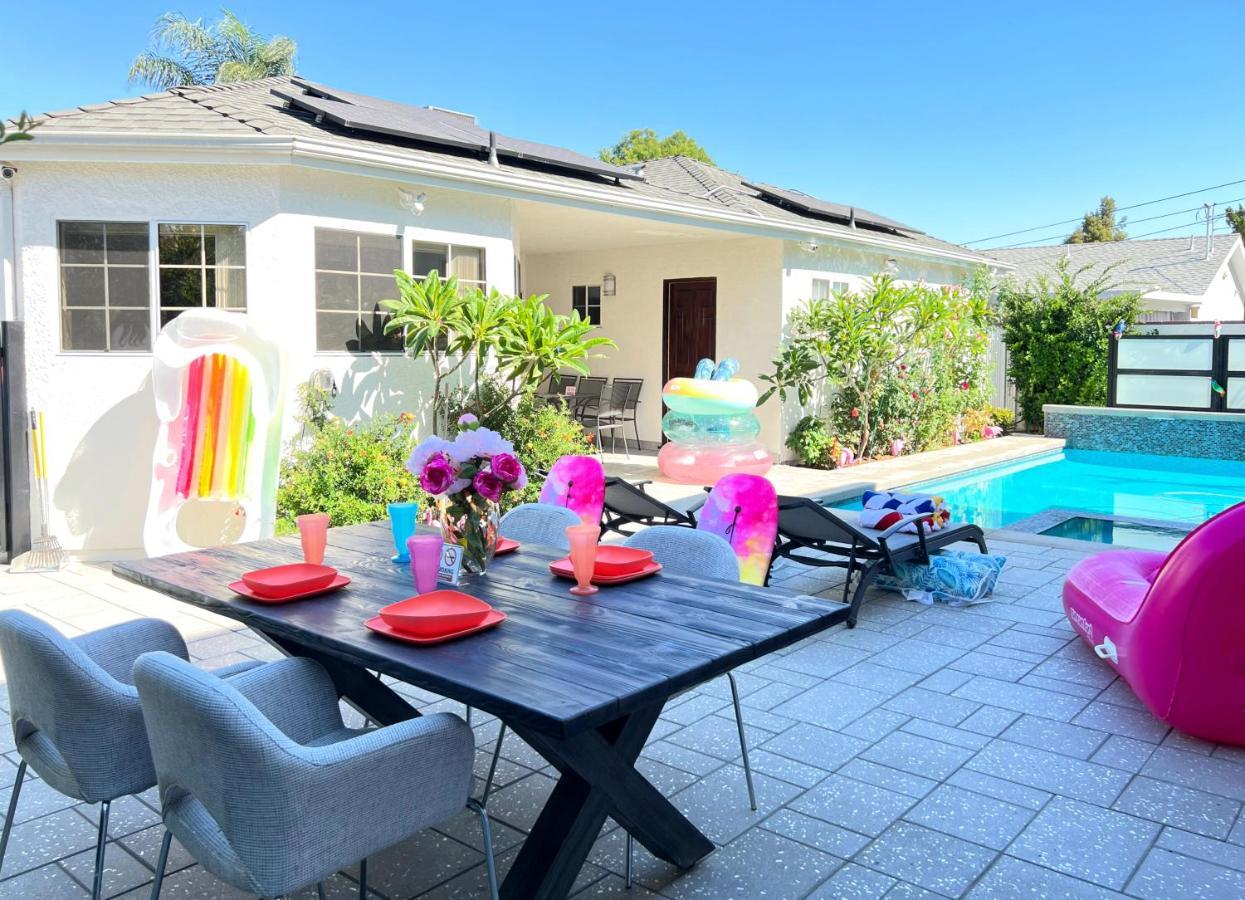 Noho Luxury Oasis I Saltwater Pool-Spa I Sleeps Up To 8 I 15 Mins From Hollywood ลอสแอนเจลิส ภายนอก รูปภาพ